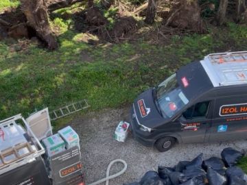Trés belle vue, magnifique météo Bretonne, superbe équipe...
Une joie d'être au travail 😍😝