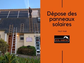 Dépose des panneaux solaires pour une remise en état de la couverture en ardoises naturelles !
Remplacement de cinq Fenêtre de toit roto par des VELUX
#velux...