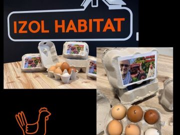 L’équipe d’Izol habitat remercie la ferme de kerdoyer pour avoir offert une boite d’œuf tout frais à tous nos collaborateurs. 🐔🐓🐣

@la.ferme.de.kerdoyer >...