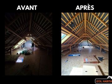 CHANTIER SUR PLOUGUERNEAU

Création 6 velux dans un comble.
#velux #création #comble #plouguerneau